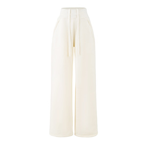 <span class=keywords><strong>Pantalon</strong></span> décontracté à taille large avec cordon de serrage, <span class=keywords><strong>pantalon</strong></span> en <span class=keywords><strong>velours</strong></span> fin, <span class=keywords><strong>pantalon</strong></span> droit à taille haute et jambes larges pour <span class=keywords><strong>femme</strong></span>, collection automne-hiver - Product Image 5
