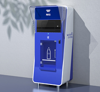 Distributeur d'eau hydrogénée PH7.5-9.5 Ioniseur alcalin d'automne 800ppb Paiement par carte de crédit Visa Écran tactile LCD