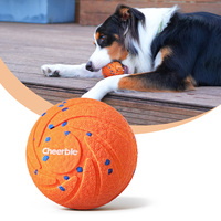 Hochintelligenter Pflegeroboter Naturweichhund Selbstspielzeug Umweltfreundliche ETPU Weihnachts-Bälle Großhandel Wiederaufladbares Kauen