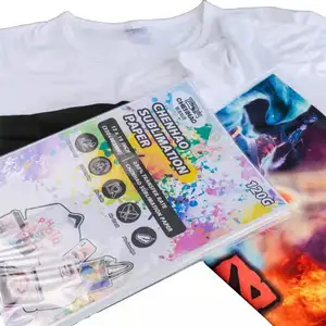 Sublimatie Papier A4 Voor Aluminium Vel En Niet-Katoenen T-Shirt Thermisch Transfer Papier 120G Mok Papier