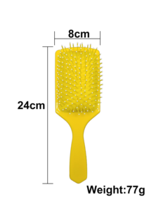 Set di Spazzole per Capelli con Motivo a Paperella, Pettine Ventilato con Setole a Punta Sferica, Design Giallo Carino, Spazzola Districante - Product Image 2