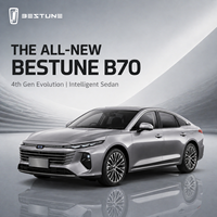 Offre Spéciale FAW Bestune 1.5T B70 Essence HATCHBACK 5 Places Conduite à Gauche Intérieur Confortable Haute Configuration Nouvelle Voiture Économe en Carburant
