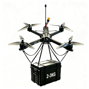Dron de Carreras FPV de 7 Pulgadas, Set Completo, Carga Útil Pesada de 2KG, 160km/h, VTX 5.8G, Gafas, Cámara 4K, Fibra de Carbono, RC para Principiantes, Dron FPV RTF - Product Image 1