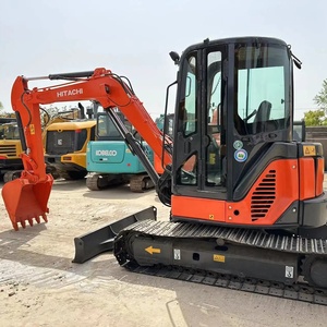 Excavatrice sur chenilles Hitachi ZX50U d'occasion de qualité supérieure, petite pelle hydraulique de 5 tonnes / mini-excavatrice hydraulique Hitachi ZX50U d'occasion ZX 50U - Product Image 2