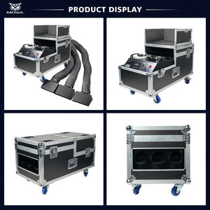 Grande puissance 5000W Triple-tube DMX télécommande manuelle basse Machine à fumée de brouillard d'eau pour concert de spectacle sur scène - Product Image 2