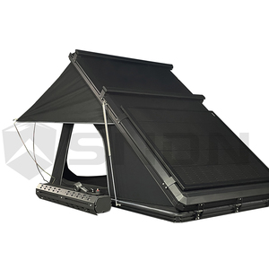 Tente de toit rigide SNDN pour 2-3 personnes, imperméable, en aluminium, pour <span class=keywords><strong>camping</strong></span> <span class=keywords><strong>4x4</strong></span>, voiture, SUV, <span class=keywords><strong>camion</strong></span> - Product Image 5