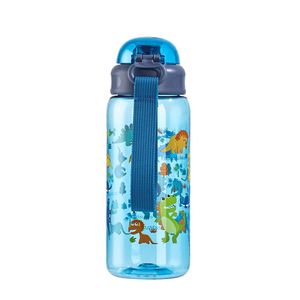 Nueva Botella de Tritán de 550 ml con Tapa Abatible y Diseño Antiderrames, con Pajita Integrada, para Gimnasio y Camping al Aire Libre, 2025 - Product Image 5