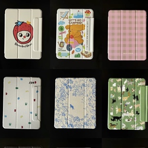 เคสแท็บเล็ตสำหรับ iPad, เคสใส่1.49เพนท์ลายการ์ตูนพร้อมที่ใส่ปากกาฝาครอบแท็บเล็ตสำหรับ iPad 2018 2020 - Product Image 2