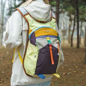 New Outdoor Sports Hiking <b>Bag</b> Large Capacity Color Matching Fashionable Mountaineering <b>Bag</b> Lightweight Casual Student - Product Image 1