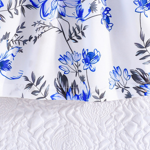 Vestidos de Verano con Flores para Niñas Pequeñas, Ropa Infantil con Volantes, Mangas Cortas, Estilo Dulce para Uso Diario - Product Image 6