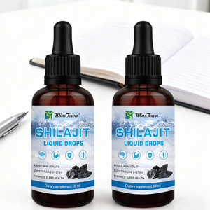 Gouttes de Shilajit Wins Town 60ml, complément alimentaire naturel à base de plantes, stimule l'énergie, la vitalité, soutient le système immunitaire et le cerveau, complément de Shilajit - Product Image 1