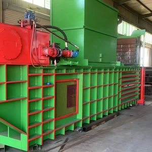 Đầy đủ tự động chất thải Giấy Báo Chí Bale máy nén các mặt hàng mềm ngang Baler - Product Image 4
