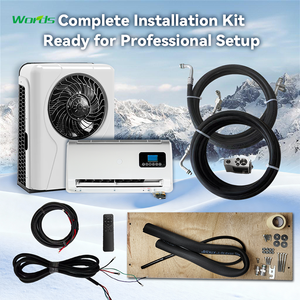 Aire Acondicionado Eléctrico de Estacionamiento Dividido <span class=keywords><strong>para</strong></span> Camiones Ligeros y Pesados, Unidad de Refrigeración de Cabina de Camión de 12V/24V CC, Aire Acondicionado <span class=keywords><strong>para</strong></span> <span class=keywords><strong>Caravana</strong></span> - Product Image 3