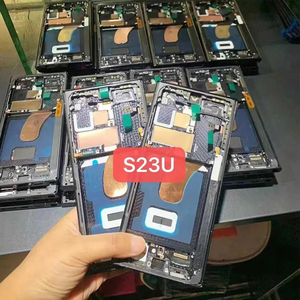หน้าจอ AMOLED แบบสัมผัสพร้อมกรอบสำหรับเปลี่ยน ซัมซุง S22 Ultra S23 Ultra พร้อมจอ LCD สแกนลายนิ้วมือ ลดราคาพิเศษ - Product Image 5