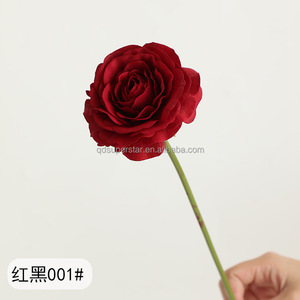 Ranunculas de <span class=keywords><strong>flores</strong></span> artificiales de <span class=keywords><strong>mil</strong></span> capas, <span class=keywords><strong>flores</strong></span> de <span class=keywords><strong>mil</strong></span> capas, ranunculas individuales sin hojas, ranúnculo de color rosa claro - Product Image 6