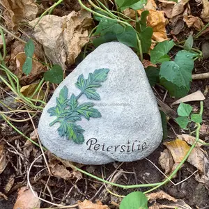 Customizable Artificial Stone Resin Landscape Rocks Fairy-Themed Garden Sculpture with Engraved Design