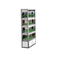 Système hydroponique intelligent de culture, 30 m, équipement hydroponique pour plantation