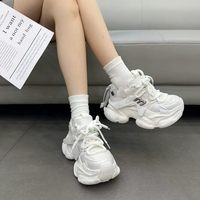 Baskets Chunky à Semelle Bio Y2K pour Femme, Style Papillon, Plateforme, Chaussures Dad Shoes
