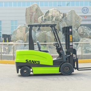 מלגזה חשמלית סינית SANKS 2026 1.5 טון 1 טון 2 טון סוללת ליתיום וחומצה עופרת 4 גלגלים אפס פליטות מלגזה למחסנים תקן CE ISO - Product Image 2