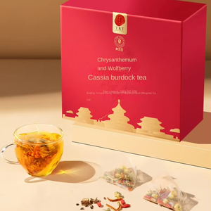 Bắc Kinh tongrentang hoa cúc Wolfberry cassia hạt giống cây ngưu bàng túi trà tăng cường gan khỏe mạnh Trà thảo dược - Product Image 2