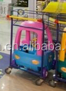 Chariot à provisions coloré d'enfants de jouet en plastique de RH-SK08 900*560*1050mm - Product Image 3