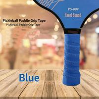 Poignée de raquette de pickleball personnalisée pour l'extérieur, lot de 3, en PU antidérapant et absorbant la transpiration, pour le tennis de plage, le padel et le badminton