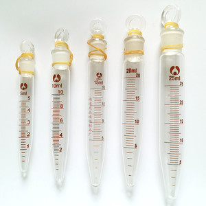 หลอดปั่นเหวี่ยงโพเมอรามีน 5 10 15 20 25 มล. แบบมีขีดบอกปริมาตรพร้อมจุกปิด อุปกรณ์ห้องปฏิบัติการ - Product Image 1