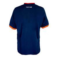 Maillots de football originaux personnalisables avec col côtelé respirant – Kits sportifs vierges pour le football