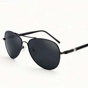 Lunettes de soleil polarisées surdimensionnées pour hommes, style aviation, en métal, haute qualité, pour la conduite et la pêche – Meilleures ventes - Product Image 4