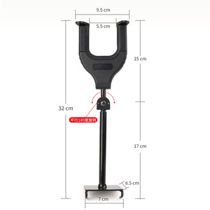 Punk tự khóa Pegboard U3 móc Guitar tường dài chủ với nhạc cụ <span class=keywords><strong>Net</strong></span> cho Pickup loại nhạc cụ - Product Image 4