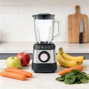 Nouveau Mixeur de Table 1000W à 2 Vitesses, Pot en Verre 1,5L, Boîtier en Acier Inoxydable, Multifonction, Garantie 1 An, Coffret Cadeau - Vente Chaude 2026 - Product Image 6