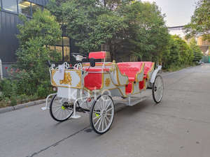 Charrette de tourisme électrique avec éclairage LED, charrette de princesse royale européenne, charrette de photographie de mariage, charrette de tourisme - Product Image 6