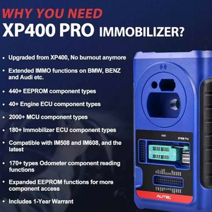 Autel XP400 PRO Anahtar Programlama Çip Programlayıcısı IMMO İmmobilizer Tüm Anahtarlar Kayıp Durumunda IM508 IM608 Pro Mercedes Kızılötesi Anahtar OBD2 Araba için - Product Image 4