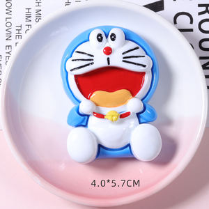 เรซิ่นทรงหลังเรียบสำหรับงานฝีมือ DIY,เครื่องรางทำเครื่องประดับรูปโดราเอมอนสำหรับทำสมุดภาพ - Product Image 5