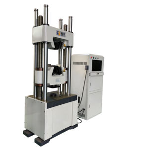 Jinan xinguang 1000kn דיוק גבוה אלקטרו הידראולי סרוו מכונת בדיקה אוניברסלית דחיסה עם 1 שנה אחריות - Product Image 2