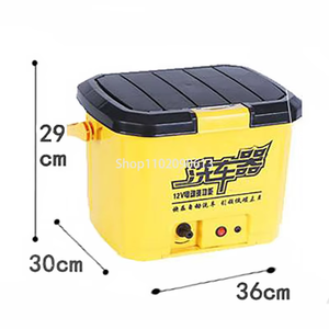 25L rullo 12V ad alta pressione macchina autolavaggio ABS per uso domestico spazzola pompa di pulizia macchina idropulitrice per autolavaggio - Product Image 2