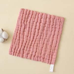 <b>Muslin</b> Organic Cotton Washcloths Microfiber Baby Towel Soft Wipes for Baby Cleanups and Bathing - Product Image 4