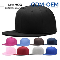 Topi Snapback Bordir 3D Custom Gaya Amerika 6-Panel Pinggiran Datar Topi Street Dance Warna Solid Polos Topi Hip-Hop Dapat Disesuaikan