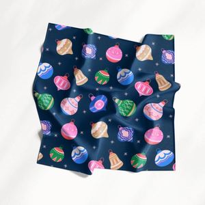Pañuelo de seda para mujer, pañuelo de seda con impresión personalizada, venta al por mayor de pedidos pequeños, impresión digital, cinta para el pelo, pañuelos para asas de bolsos - Product Image 4