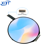 5,0 Zoll Rundes TFT LCD Display Bildschirm 1080*1080 BOE LED 350 Nits Helligkeit HX8399C Treiber-IC MIPI-Schnittstelle -20~70 Betriebstemperatur