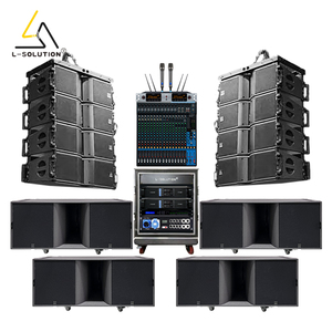 Sistema de Sonido Profesional para Exteriores y Juego de 18 Altavoces de Línea con Imán de Neodimio K210&ks28-8+4, Sistema de Sonido Completo - Product Image 1