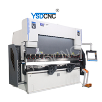 YSDCNC plaque métallique hydraulique flexion Delem Da66t Da69t 2m 4m 8 mètres presse plieuse hydraulique CNC avec support avant automatique