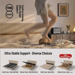 Testiera Moderna Imbottita in Tessuto Morbido, Cuscino da Parete Imbottito per Camera da <span class=keywords><strong>Letto</strong></span>, Lussuosa Testiera Comoda per <span class=keywords><strong>Letto</strong></span> King Size - Product Image 3