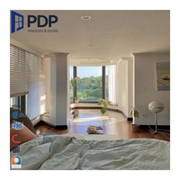 Ventana Triangular Fija de Aleación de Aluminio Estilo Victoriano PDP con Rejilla Magnética y Pantalla Plegable para Cocina o Uso en Granjas