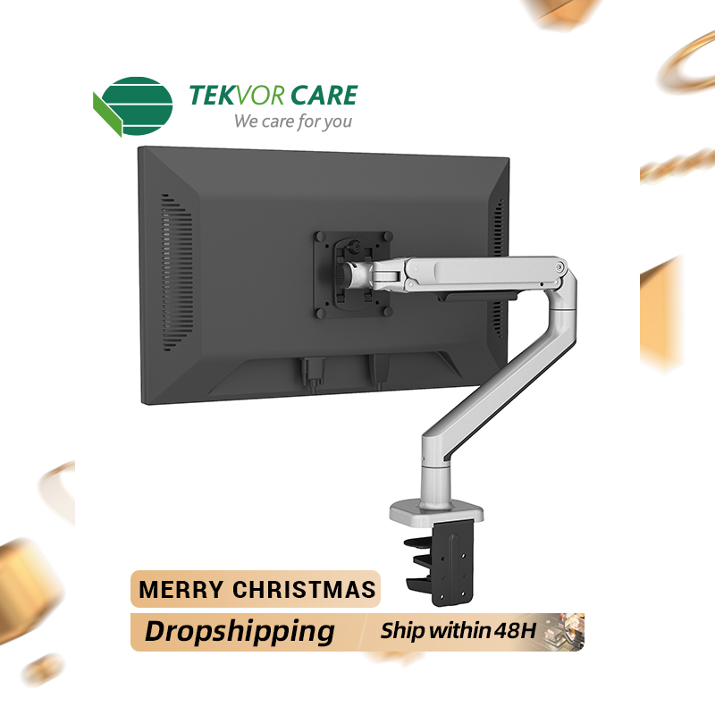 Высококачественная Механическая подставка для монитора с пружинным креплением, подставка для монитора с креплением на стол, подходит для ЖК/светодиодного экрана 17-34 дюйма