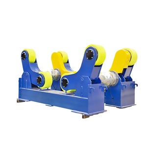 Factory Wholesale Welding Rotator Small Tube Turning Rolls Rotating Table With Stock Welding Rotator - Product Image 3