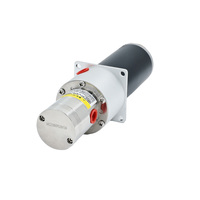 Pompe à engrenages à entraînement magnétique en acier inoxydable 316L avec moteur brossé pour les fabricants d'équipements de stations de recharge de véhicules électriques