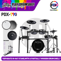 Factory Direct Professional Electronic Drum Set Digital Percussion Instrument with Realistic Drum Sound