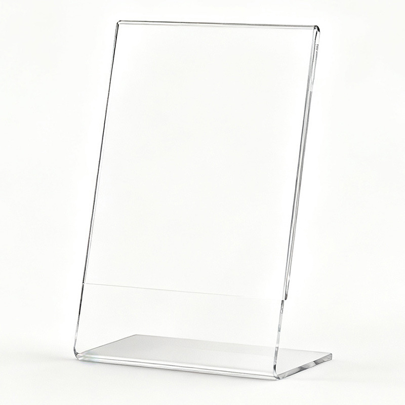 L Type Acrylic Plastic Decorative Table