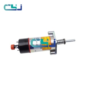 Válvula solenoide de corte de combustible para excavadora E330 E330B E330C 155-4653 1554653, reemplazo para motor 3304 3306 - Product Image 2